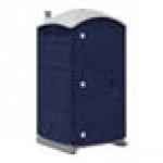 J & J Echo One ET701101X2408 Navy Blue Portable Restroom - Assembled J & J Echo One ET701101X2408 Navy Blue Portable Restroom - Assembled