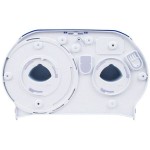 San Jamar R4000TBL Twin Classic Double Roll Jumbo Toilet Tissue Dispenser - Arctic Blue San Jamar R4000TBL Twin Classic Double Roll Jumbo Toilet Tissue Dispenser - Arctic Blue