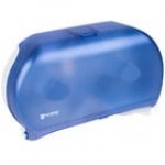 San Jamar R4000TBL Twin Classic Double Roll Jumbo Toilet Tissue Dispenser - Arctic Blue San Jamar R4000TBL Twin Classic Double Roll Jumbo Toilet Tissue Dispenser - Arctic Blue