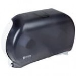 San Jamar R4000TBL Twin Classic Double Roll Jumbo Toilet Tissue Dispenser - Arctic Blue San Jamar R4000TBL Twin Classic Double Roll Jumbo Toilet Tissue Dispenser - Arctic Blue