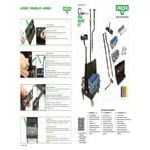 Unger OmniClean CLBK1 Dual Bucket Floor Cleaning Kit with Straight Pole Unger OmniClean CLBK1 Dual Bucket Floor Cleaning Kit with Straight Pole