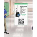 Unger OmniClean CLBK1 Dual Bucket Floor Cleaning Kit with Straight Pole Unger OmniClean CLBK1 Dual Bucket Floor Cleaning Kit with Straight Pole