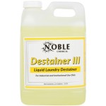 Noble 2.5 Gallon / 320 oz. Destainer III Concentrated Liquid Laundry Stain Remover - 2/Case Noble 2.5 Gallon / 320 oz. Destainer III Concentrated Liquid Laundry Stain Remover - 2/Case
