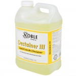 Noble 2.5 Gallon / 320 oz. Destainer III Concentrated Liquid Laundry Stain Remover - 2/Case Noble 2.5 Gallon / 320 oz. Destainer III Concentrated Liquid Laundry Stain Remover - 2/Case
