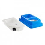 PourAway Blue Lid and (2) 2.5 Gallon Liquid Waste Disposal Tank Set for 32 Gallon Trash Cans PourAway Blue Lid and (2) 2.5 Gallon Liquid Waste Disposal Tank Set for 32 Gallon Trash Cans