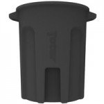 Toter RND20-B0149 20 Gallon Dark Gray Granite Round Trash Can Toter RND20-B0149 20 Gallon Dark Gray Granite Round Trash Can