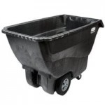 Rubbermaid® 1779734 BRUTE 20 Gallon Black Executive Round Trash Can
