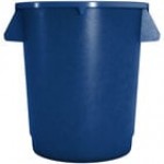 Carlisle 84101004 Bronco 10 Gallon Yellow Round Trash Can Carlisle 84101004 Bronco 10 Gallon Yellow Round Trash Can