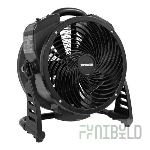 XPOWER M-27 Axial Air Mover with Ozone Generator - 1450 CFM, 115V