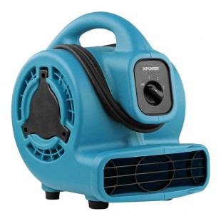 XPOWER P-80-Blue 3-Speed Air Mover - 600 CFM, 115V XPOWER P-80-Blue 3-Speed Air Mover - 600 CFM, 115V