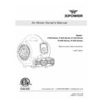 XPOWER P-80-Blue 3-Speed Air Mover - 600 CFM, 115V XPOWER P-80-Blue 3-Speed Air Mover - 600 CFM, 115V
