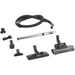Atrix AHC-1 Turbo Red 6 Qt. Variable Speed Canister Vacuum with HEPA Filtration and Tool Kit - 120V, 1400W