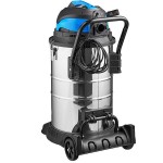Lavex 13 Gallon Stainless Steel Commercial Wet / Dry Vacuum with Toolkit - 100-120V, 1200W Lavex 13 Gallon Stainless Steel Commercial Wet / Dry Vacuum with Toolkit - 100-120V, 1200W