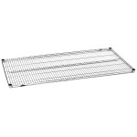 Metro N366C Super Erecta Chrome Wire Stationary Starter Shelving Unit - 18