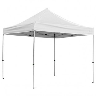 Caravan Canopy 21003506011 Alumashade Bigfoot 10' x 10' White Light-Duty Commercial Grade Instant Canopy Deluxe Kit