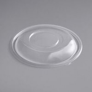 Fineline 5320-L Super Bowl Clear PET Plastic Dome Lid for 320 oz. Bowls - 25/Case
