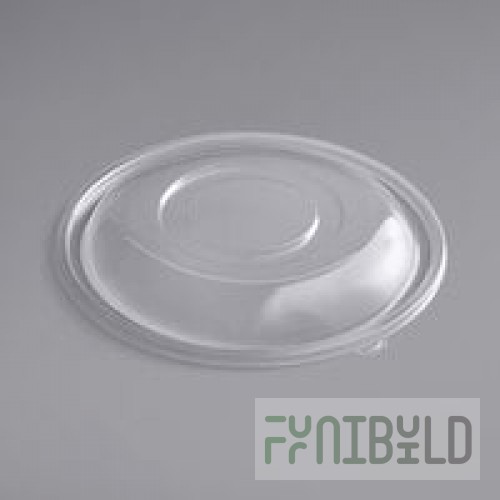 Fineline 5320-L Super Bowl Clear PET Plastic Dome Lid for 320 oz. Bowls - 25/Case