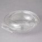 Polar Pak Clear Tamper-Resistant, Tamper-Evident 8 oz. Round Bowl with Lid - 240/Case Polar Pak Clear Tamper-Resistant, Tamper-Evident 8 oz. Round Bowl with Lid - 240/Case