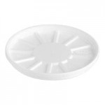 Dart 8SJ32 8 oz. Super Squat White Customizable Foam Food Container - 500/Case