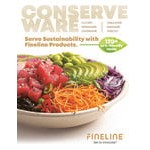 Fineline 43RB24 Conserveware 24 oz. Tan Bagasse Round Bowl - 300/Case