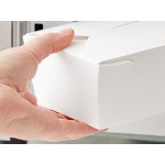 Choice White Microwavable Folded Paper #1 Take-Out Container 4 3/8 Choice White Microwavable Folded Paper #1 Take-Out Container 4 3/8