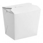 Emperor's Select 16 oz. Kraft Microwavable Paper Take-Out Container - 450/Case
