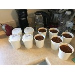 Choice 16 oz. Medley Double Poly-Coated Paper Soup / Hot Food Cup - 50/Pack