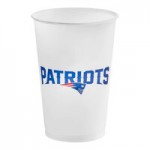 Creative Converting New England Patriots 2-Ply Luncheon Napkin - 192/Case