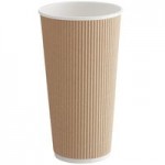 Choice White Hot Paper Cup Travel Lid for 10-24 oz. Standard Cups and 8 oz. Squat Cups - 1,000/Case