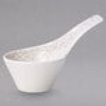 Villeroy & Boch 16-4022-3933 Amarah 2 oz. Terra Porcelain Dip Bowl with Handle - 4/Case Villeroy & Boch 16-4022-3933 Amarah 2 oz. Terra Porcelain Dip Bowl with Handle - 4/Case