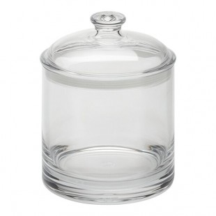 American Metalcraft 84 oz. Clear Polycarbonate Food / Condiment Storage Jar with Lid JPC84 - 8/Case American Metalcraft 84 oz. Clear Polycarbonate Food / Condiment Storage Jar with Lid JPC84 - 8/Case
