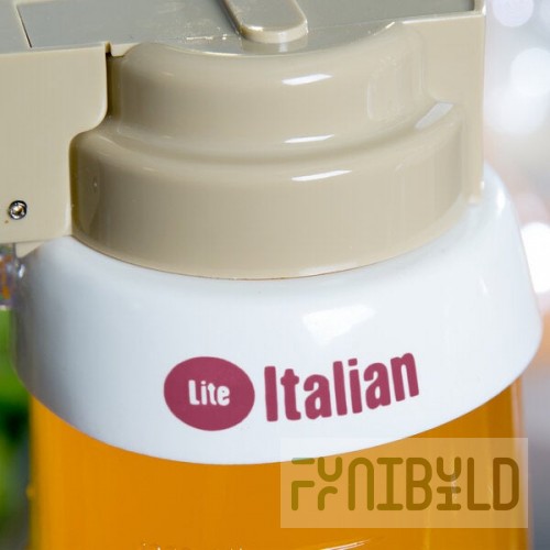 TableCraft CM21 Imprinted White Plastic 