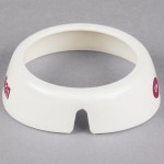 TableCraft CM21 Imprinted White Plastic TableCraft CM21 Imprinted White Plastic