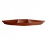 G.E.T. Enterprises BT319-MOD-CH Bugambilia 6.9 Qt. Smooth MOD Finish Chocolate Resin-Coated Aluminum Deep Boat with Dividers G.E.T. Enterprises BT319-MOD-CH Bugambilia 6.9 Qt. Smooth MOD Finish Chocolate Resin-Coated Aluminum Deep Boat with Dividers