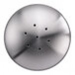 Service Ideas STC 6 oz. Round Stainless Steel Shaker with 7-Hole Lid - 6/Case Service Ideas STC 6 oz. Round Stainless Steel Shaker with 7-Hole Lid - 6/Case