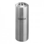Service Ideas STC 6 oz. Round Stainless Steel Shaker with 7-Hole Lid - 6/Case Service Ideas STC 6 oz. Round Stainless Steel Shaker with 7-Hole Lid - 6/Case