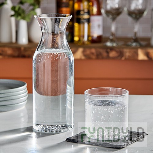 American Metalcraft WC40 40 oz. Plastic Carafe Water Bottle