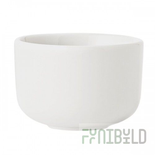 Libbey 999333482 Constellation 3 oz. Lunar Bright White Porcelain Sauce Dish - 36/Case