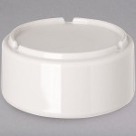 Carlisle 41442 4 oz. Ivory Bone Straight Sided Melamine Ramekin - 48/Case