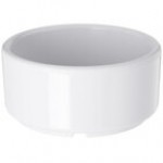 Carlisle 41442 4 oz. Ivory Bone Straight Sided Melamine Ramekin - 48/Case
