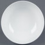 CAC MXS-11 5 Qt. Bright White Porcelain Salad Bowl - 6/Case