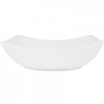 CAC MXS-11 5 Qt. Bright White Porcelain Salad Bowl - 6/Case