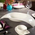 Villeroy & Boch 10-3452-6050 Urban Nature 74.25 oz. White Premium Porcelain Fruit Traverse Bowl - 4/Case Villeroy & Boch 10-3452-6050 Urban Nature 74.25 oz. White Premium Porcelain Fruit Traverse Bowl - 4/Case