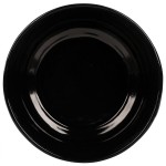 TableCraft CW3180BK 6.75 Qt. Black Cast Aluminum Fruit Bowl