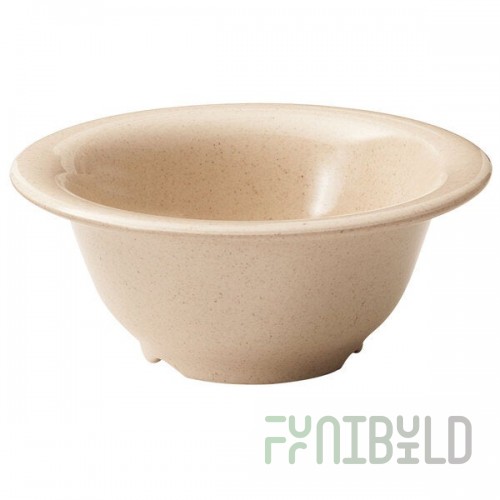 GET BAM-1105 BambooMel 10 oz. Rimmed Bowl - 48/Case