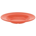 GET B-1611-RO Diamond Mardi Gras 16 oz. Rio Orange Melamine Bowl - 12/Case