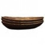 Elite Global Solutions M1693OV-SEQ Sequoia 2.8 Qt. Oval Wood Grain Melamine Serving Bowl Elite Global Solutions M1693OV-SEQ Sequoia 2.8 Qt. Oval Wood Grain Melamine Serving Bowl