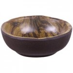 Elite Global Solutions M1693OV-SEQ Sequoia 2.8 Qt. Oval Wood Grain Melamine Serving Bowl Elite Global Solutions M1693OV-SEQ Sequoia 2.8 Qt. Oval Wood Grain Melamine Serving Bowl