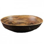 Elite Global Solutions M1693OV-SEQ Sequoia 2.8 Qt. Oval Wood Grain Melamine Serving Bowl Elite Global Solutions M1693OV-SEQ Sequoia 2.8 Qt. Oval Wood Grain Melamine Serving Bowl