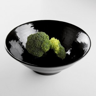 Elite Global Solutions D1008RR Pebble Creek Black 40 oz. Bowl - 6/Case Elite Global Solutions D1008RR Pebble Creek Black 40 oz. Bowl - 6/Case